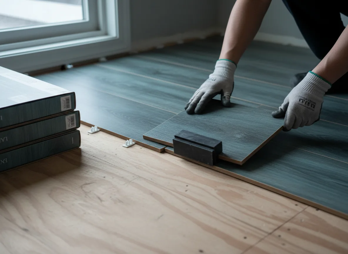 Luxury Vinyl Plank Installation company in Cologne, MN